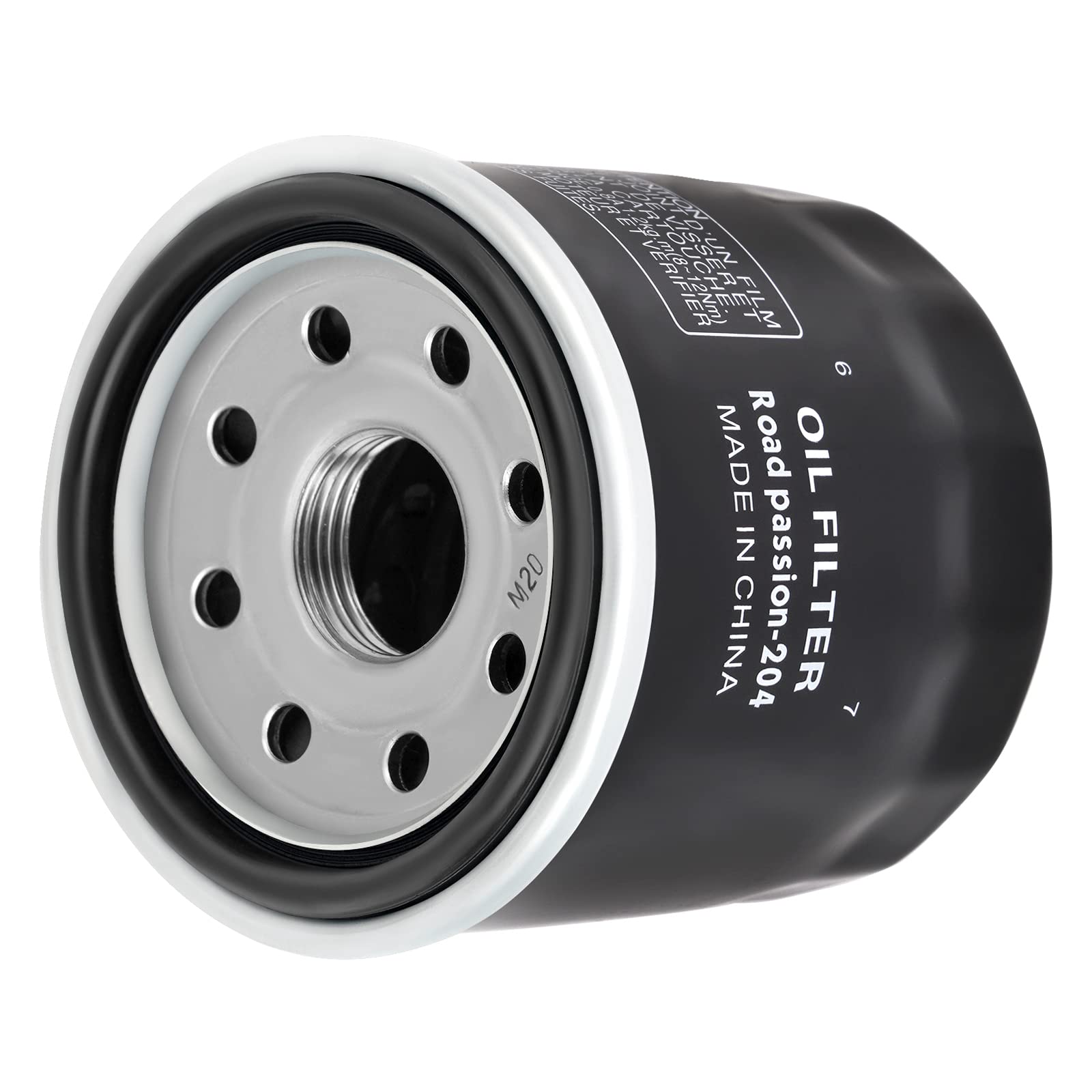 Road Passion 1*Ölfilter 204 HF204RC Kompatibel für Kawasaki,Honda,Triumph,Yamaha 15410-MCJ-000 15410-MCJ-505 15410-MFJ-D01 15400-PFB-014 16097-0002 16097-1070 16097-1072 5GH-13440-20 3201-044 Road Passion 1*Ölfilter 204 HF204RC Kompatibel für Kawasaki,Honda,Triumph,Yamaha 15410-MCJ-000 15410-MCJ-505 15410-MFJ-D01 15400-PFB-014 16097-0002 16097-1070 16097-1072 5GH-13440-20 3201-044 von Road Passion