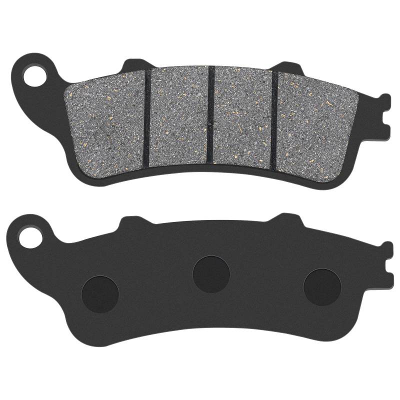 Road Passion Bremsbeläge Vorne für FES 125, 150 Pantheon 1998-2006 / FES 250 für Esight 1998-2005 - Semi-Metall, Bio-Metall, 1 Paar, 115.60 x 41 x 8.30mm, 1 Jahr Garantie von Road Passion