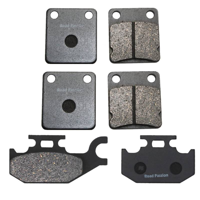 Road Passion Bremsbeläge Vorne und Hinten kompatibel für YAMAHA YFM450 Grizzly 450 2007-2010 YFM 450 Kodiak 2003-2006 YFM450 Wolverine 450 2006-2010 YFM 400 Big Bear 2005 YFM400 Grizzly 2007-2008 von Road Passion