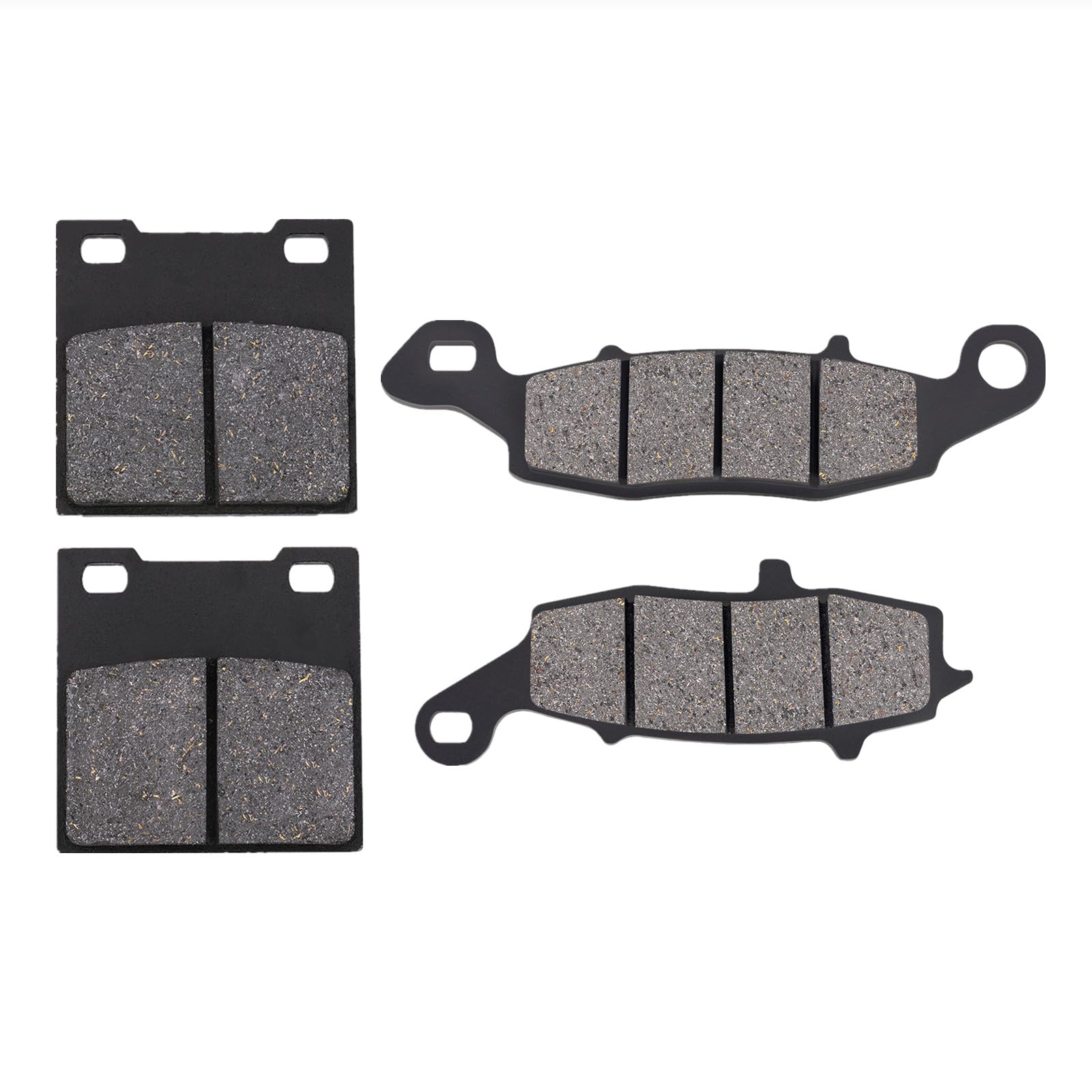 Road Passion Vorderseite & Hinten Bremsbeläge Kit Kompatibel mit GS500 GS 500 1996-2010 / SV 400 SV400 1998 / Suzuki GS 500 (E/K/FK) 1996-2008 von Road Passion