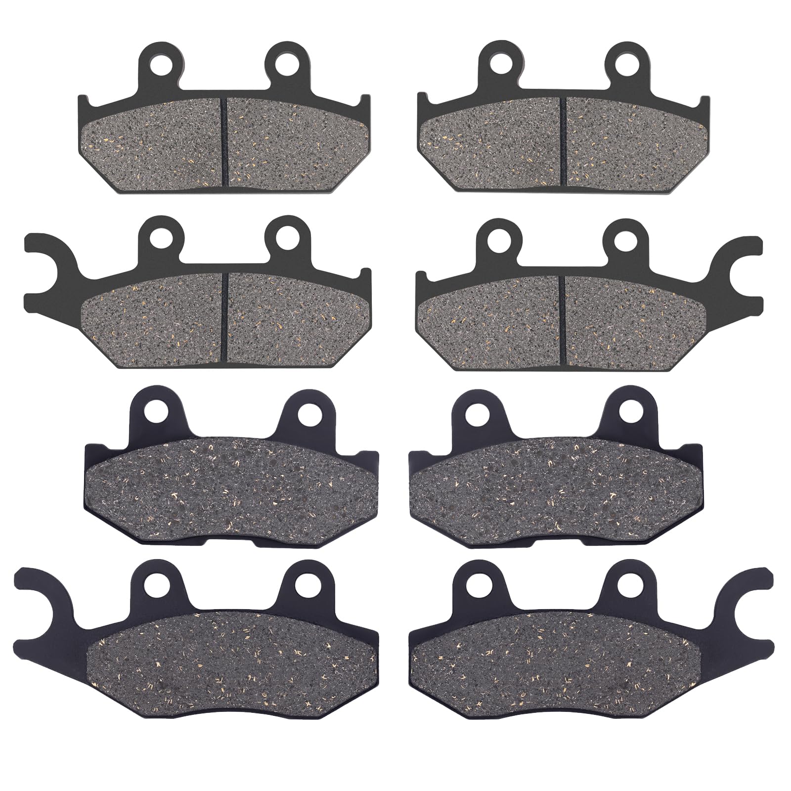 Road Passion Vorderseite & Hinten Bremsbeläge kit 4 Paare Kompatibel mit YAMAHA YXM 700 E Viking EPS COMO 2016 F&R/YXM 700 E Wolverine R 2016 F&R/YXM 700 ES Viking EPS SE 2014-2016 F&R Road Passion Vorderseite & Hinten Bremsbeläge kit 4 Paare Kompatibel mit YAMAHA YXM 700 E Viking EPS COMO 2016 F&R/YXM 700 E Wolverine R 2016 F&R/YXM 700 ES Viking EPS SE 2014-2016 F&R von Road Passion