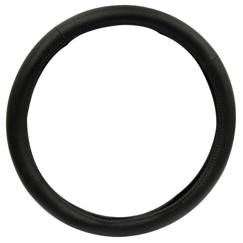 RoadPro RPSW3006 Lenkradhülle aus echtem Leder, 45,7 cm, Schwarz von RoadPro