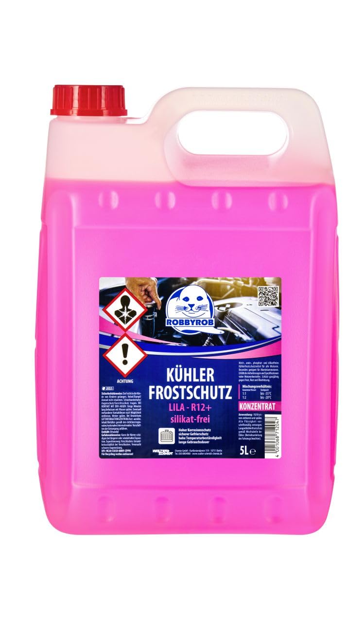 ROBBYROB Kühlerfrostschutz R12 Plus lila 5L von ROBBYROB
