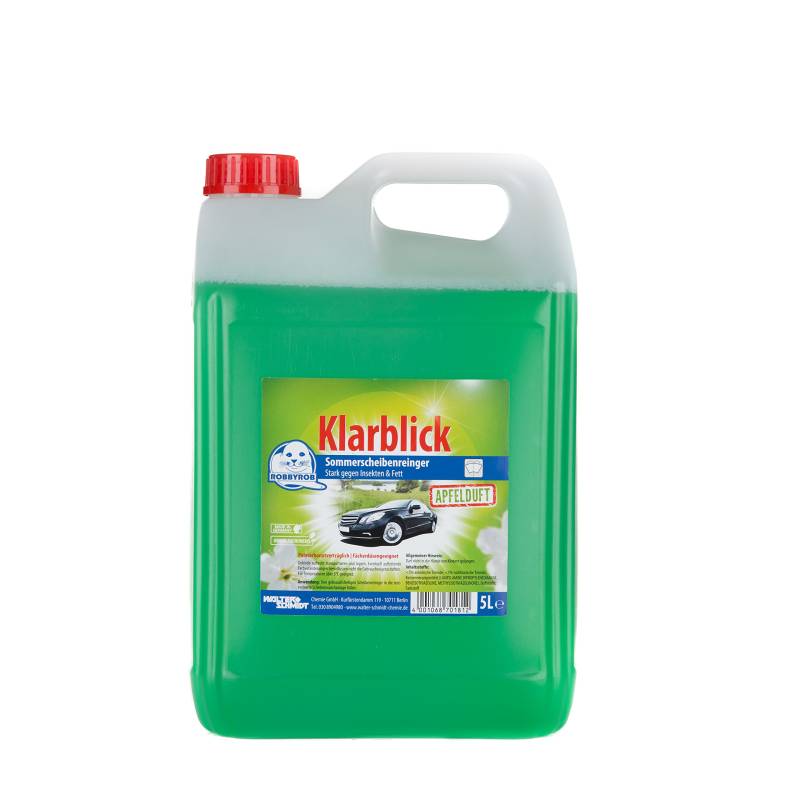Robbyrob Sommerscheibenreiniger Gebrauchsfertig Apfel 5 L von ROBBYROB