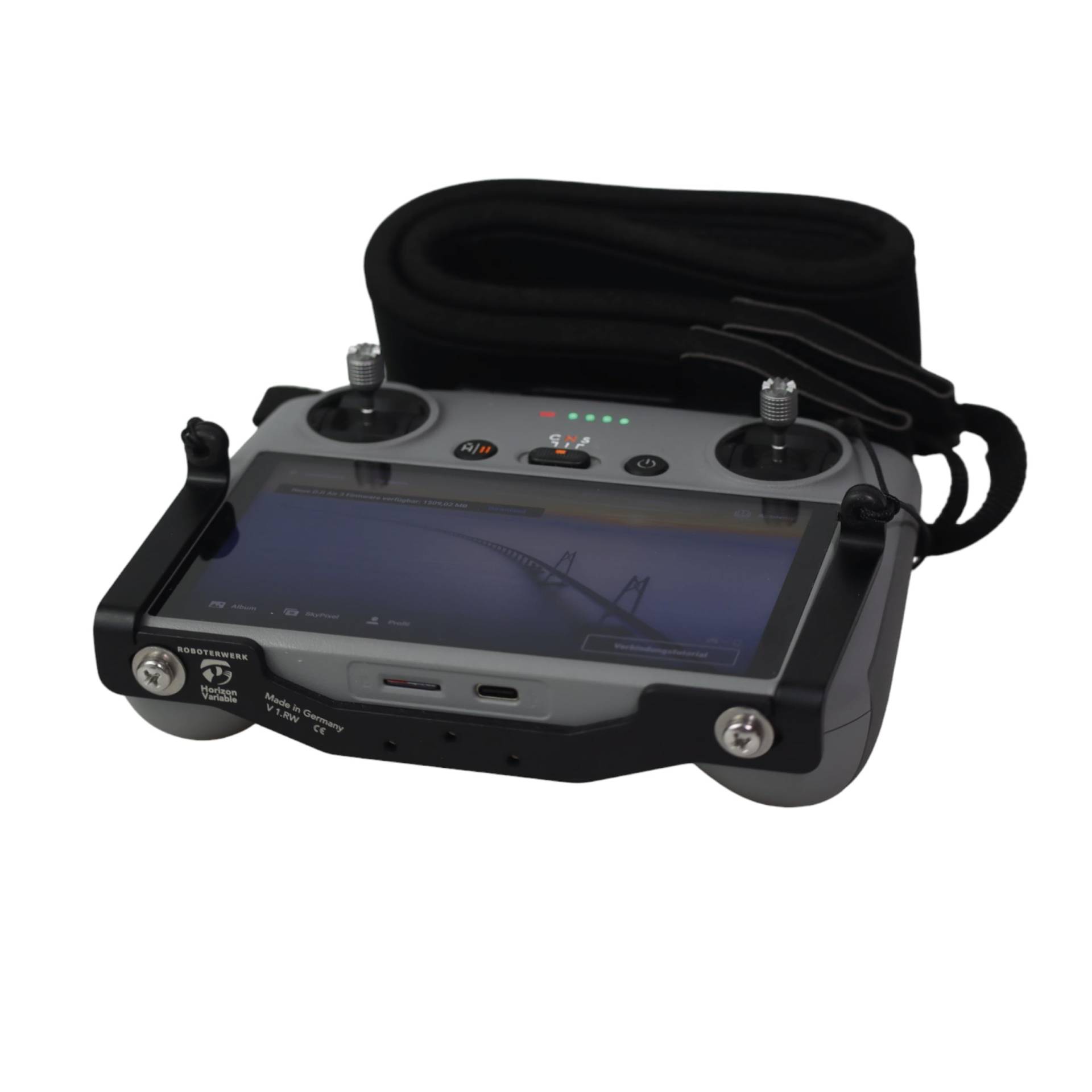 Universelles Schultergurt-System für DJI Controller: Kompatibel mit DJI Smart, RC Pro, RC & RC2 - Innovative Waagerechte Aufhängung für Stabilität und Präzise Steuerung Universelles Schultergurt-System für DJI Controller: Kompatibel mit DJI Smart, RC Pro, RC & RC2 - Innovative Waagerechte Aufhängung für Stabilität und Präzise Steuerung von Roboterwerk