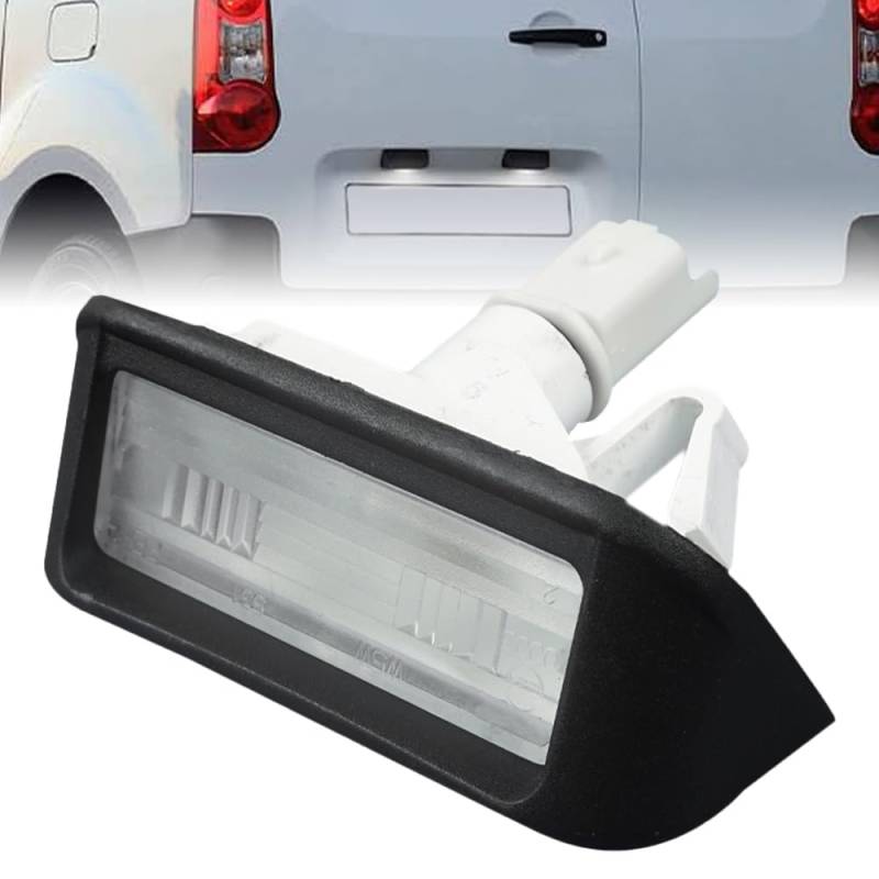 Robuste Nummernschildbeleuchtung hinten für Citroen Berlingo Dispatch Peugeot Partner Expert 6340G7 9658461780 von ROBUST CAR PARTS
