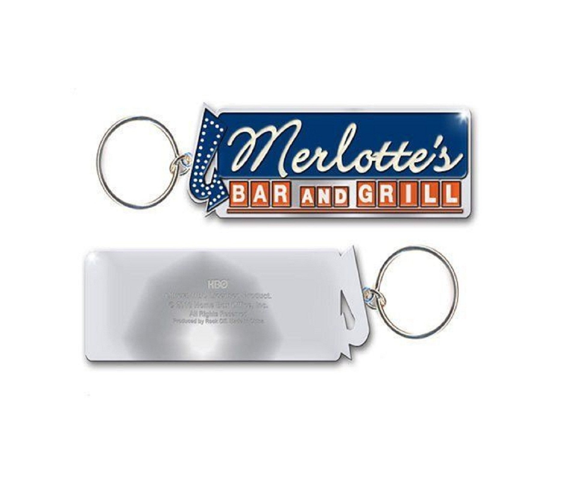 Rock Off True Blood Schlüsselring Keychain Merlottes bar & grill Nue offiziell metal One Size Rock Off True Blood Schlüsselring Keychain Merlottes bar & grill Nue offiziell metal One Size von Rock Off
