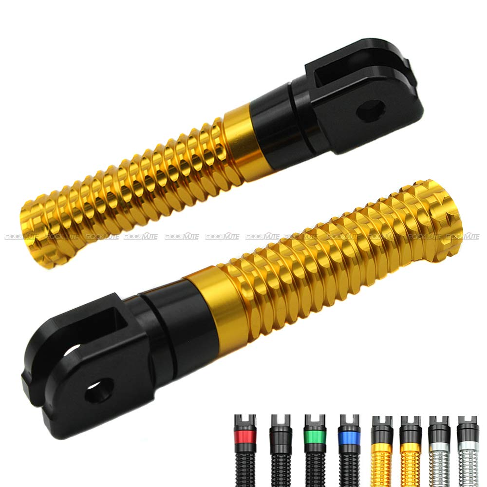 Motorrad-Fußrasten, Adapter für Yamaha MT-10 2016–2020, MT-07 MT-09 Tracer 2015–2020, FZ8 2011–2015, CNC-Aluminium, links und rechts, Fußrasten, rutschfest. Motorrad-Fußrasten, Adapter für Yamaha MT-10 2016–2020, MT-07 MT-09 Tracer 2015–2020, FZ8 2011–2015, CNC-Aluminium, links und rechts, Fußrasten, rutschfest. von RockMute