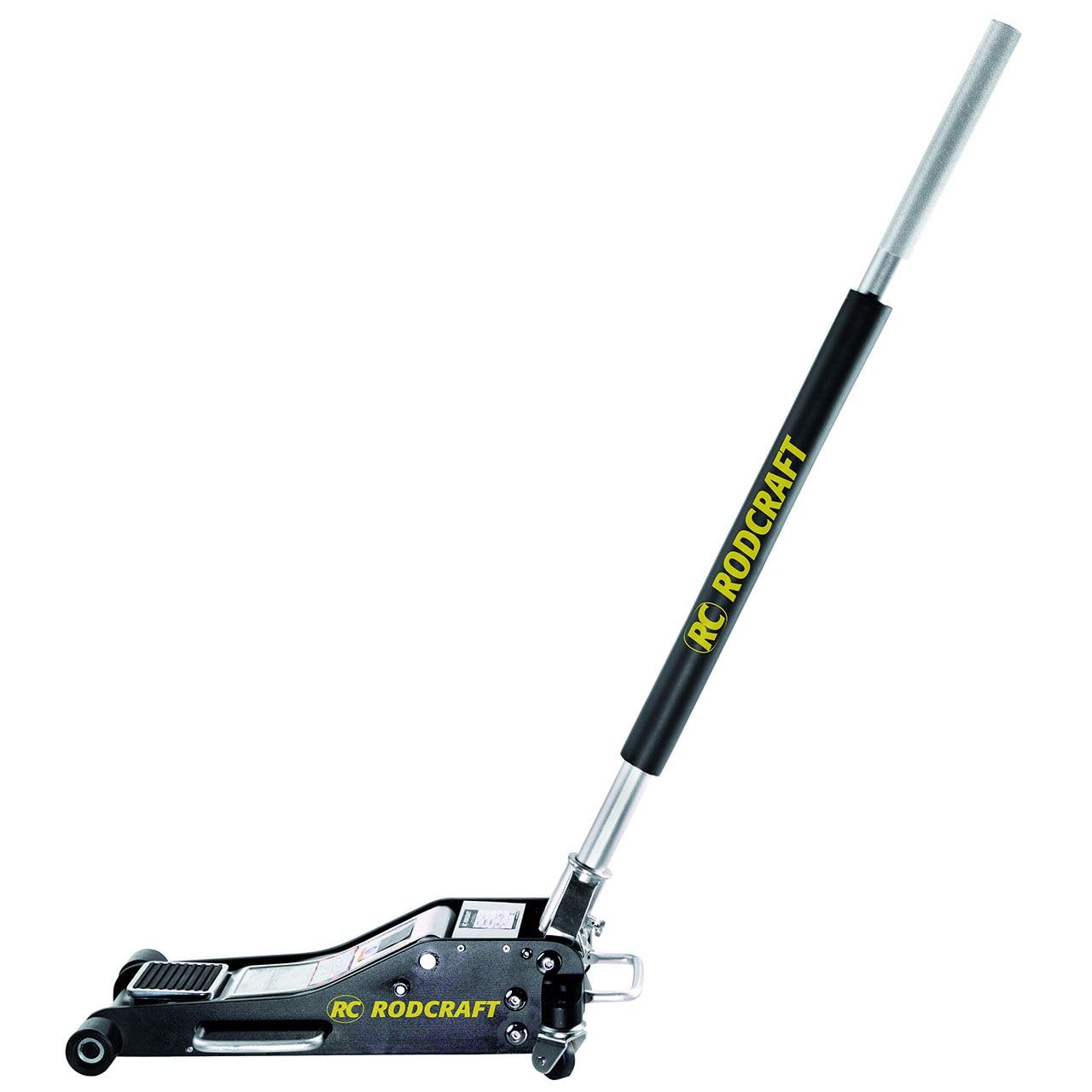 Rodcraft RH201 Rangier-Wagenheber mit 2 Tonnen Hubkraft, min. Höhe 85 mm, max. Höhe 460 mm, Chassis Länge 695 mm, 20,5 kg Gewicht, schwarz-Silber Rodcraft RH201 Rangier-Wagenheber mit 2 Tonnen Hubkraft, min. Höhe 85 mm, max. Höhe 460 mm, Chassis Länge 695 mm, 20,5 kg Gewicht, schwarz-Silber von Rodcraft
