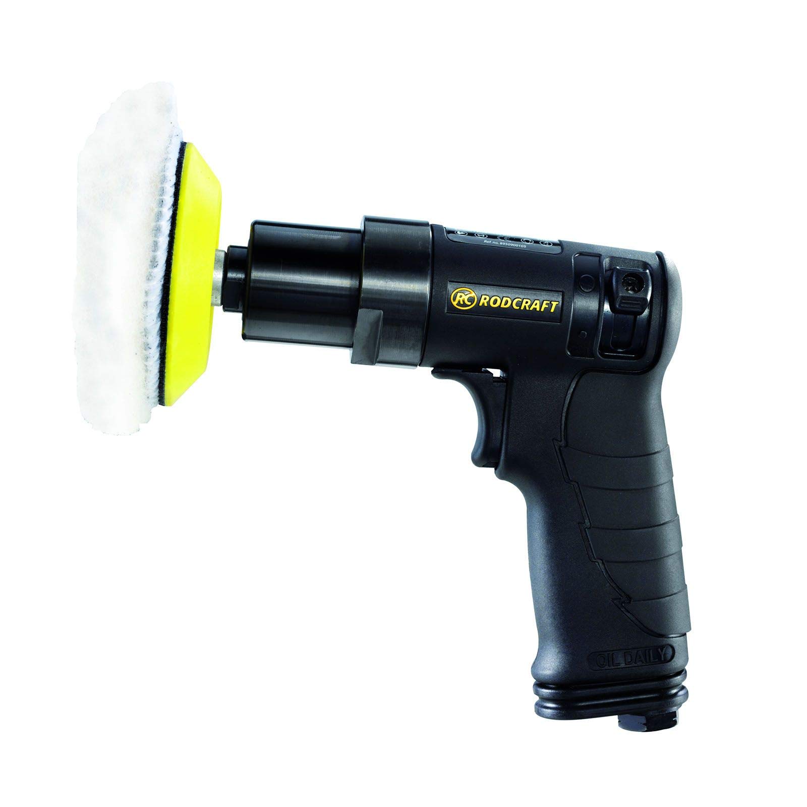 Rodcraft RC7683K Werkzeug-Set: Druckluft Einhand-Polierer RC7683 und inkl. viel Zubehör, Schleifpad-Ø 75 mm, Drehzahl 5500 U/min, 150 Watt Leistung Rodcraft RC7683K Werkzeug-Set: Druckluft Einhand-Polierer RC7683 und inkl. viel Zubehör, Schleifpad-Ø 75 mm, Drehzahl 5500 U/min, 150 Watt Leistung von Rodcraft