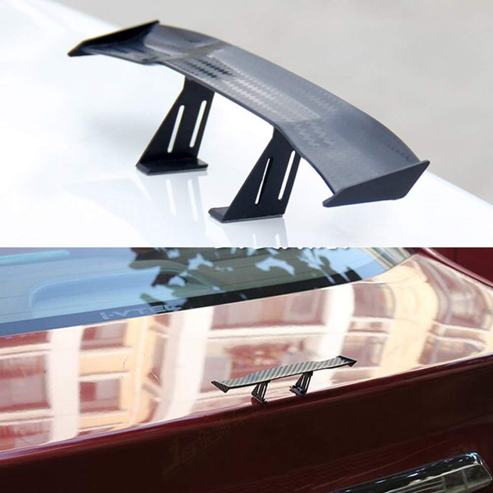 Roexboz Auto Mini Spoiler Universal Flügel Auto Heckflügel Dekoration Auto Mini Heck Heckspoiler Ohne Lochung Schwarz 17,0 x 2,9 x 3,5 cm Roexboz Auto Mini Spoiler Universal Flügel Auto Heckflügel Dekoration Auto Mini Heck Heckspoiler Ohne Lochung Schwarz 17,0 x 2,9 x 3,5 cm von Roexboz