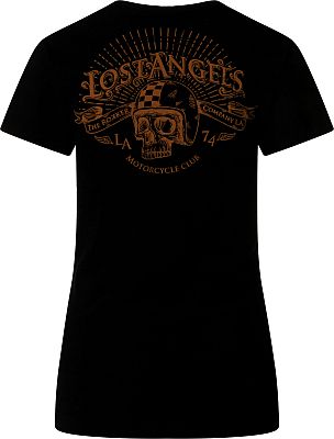 Rokker Angels, T-Shirt Damen - Schwarz/Orange - M von Rokker