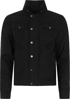 Rokker Black Jacket, Textiljacke - Schwarz - M von Rokker