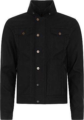 Rokker Black Jacket, Textiljacke - Schwarz - XXL von Rokker