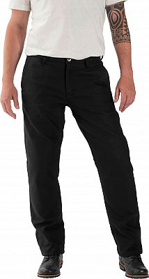 Rokker Black Jack Chino, Textilhose unisex - Schwarz - W33/L32 von Rokker