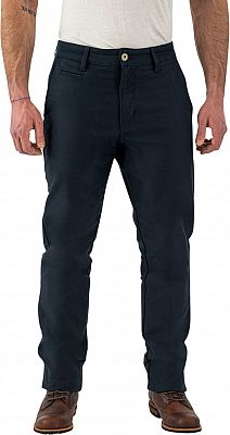 Rokker Black Jack Chino Navy, Textilhose unisex - Dunkelblau - W30/L34 von Rokker