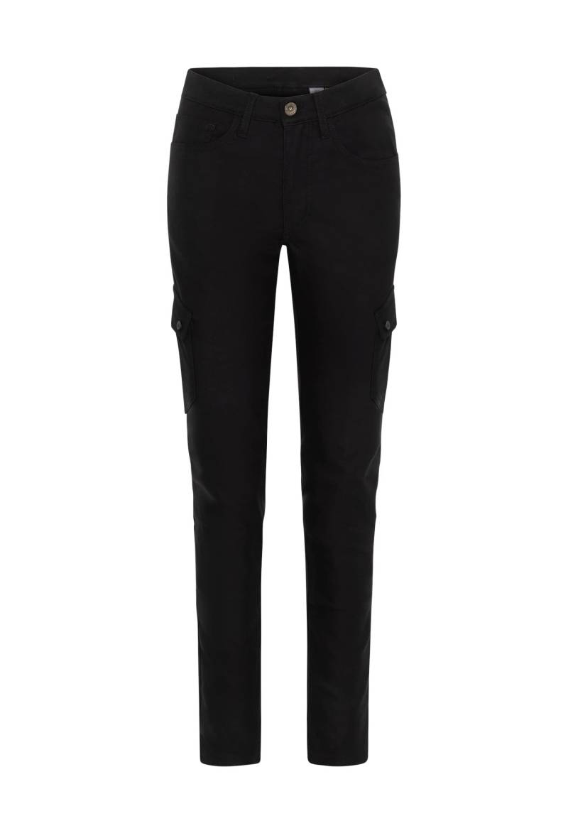 Rokker Black Jack Slim Motorrad Textilhose, schwarz, 38 von Rokker