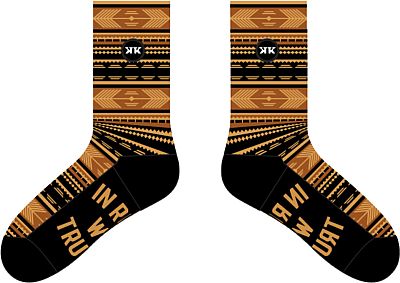 Rokker Boho Trust, Socken Unisex - Braun/Schwarz/Beige - 40-43 EU von Rokker