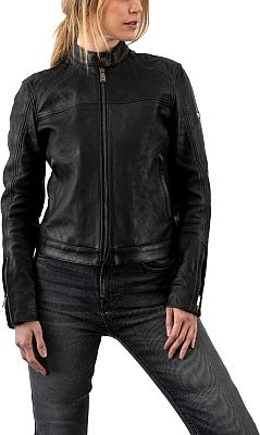 Rokker Ginger, Lederjacke Damen - Schwarz - XL von Rokker