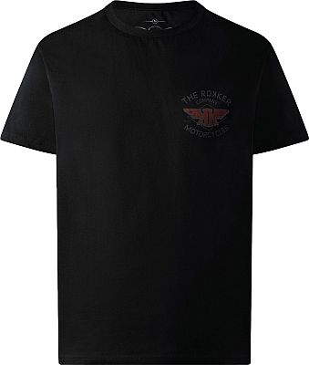Rokker KK, T-Shirt - Schwarz/Grau/Rot - M von Rokker