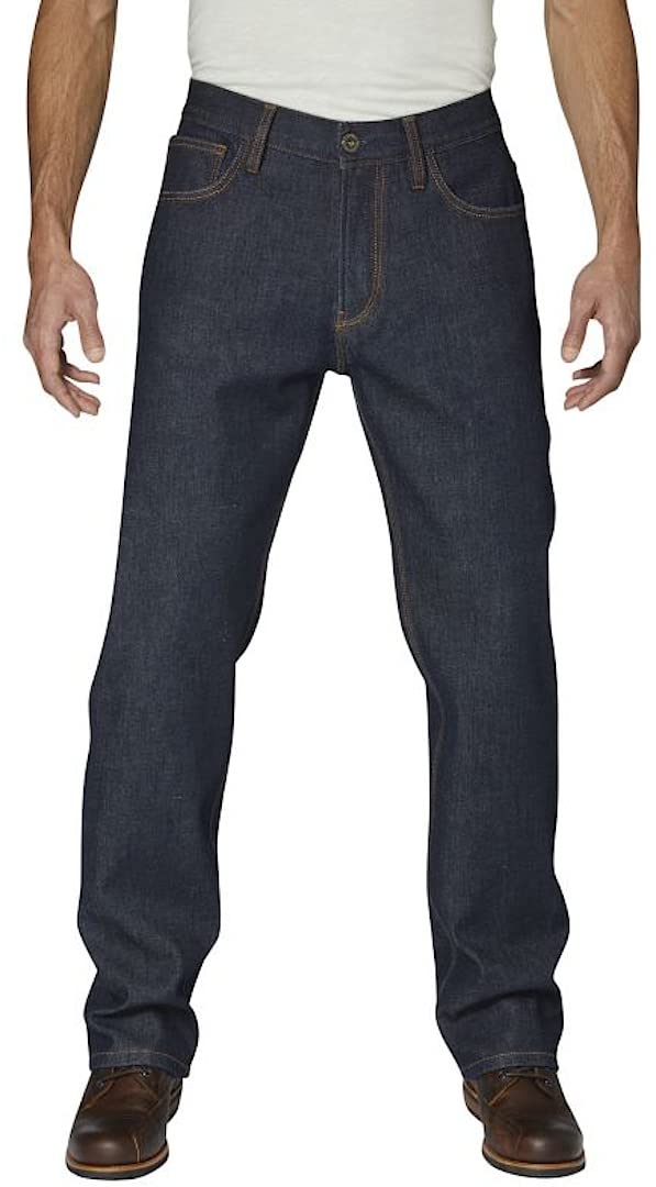 Rokker Revolution II Motorradjeans inkl. Protektoren Herren (blau), W32/L32 von Rokker