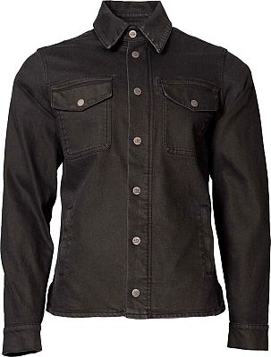Rokker Rider Light, Hemd/Textiljacke - Schwarz - L von Rokker