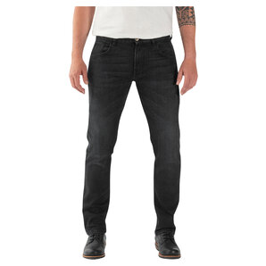 Rokker Rokkertech Tapered Slim Motorradjeans Modell 2023 Schwarz von Rokker