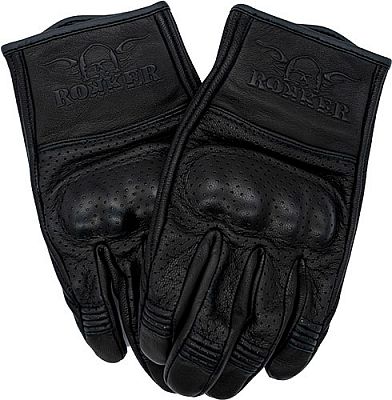 Rokker Tucson, Handschuhe perforiert - Schwarz - XS von Rokker