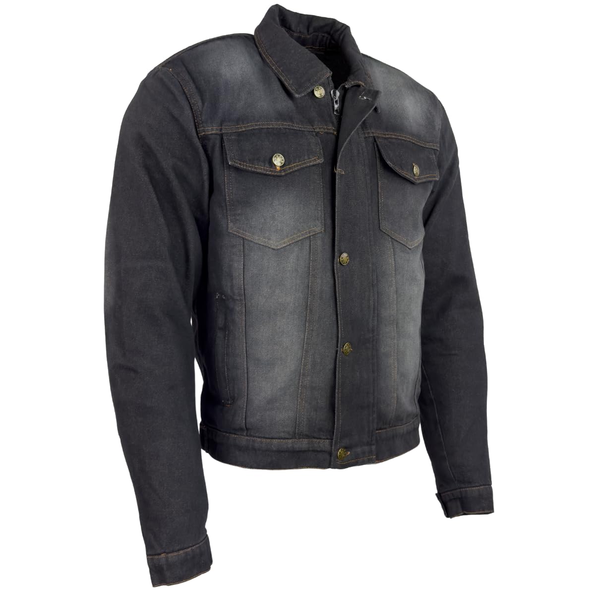 ROLEFF RACEWEAR Jeans Motorradjacke mit Aramid CE Protektoren Regenmembrane entnehmbar Sommer Denim Jacke ROLEFF RACEWEAR Jeans Motorradjacke mit Aramid CE Protektoren Regenmembrane entnehmbar Sommer Denim Jacke von Roleff Racewear