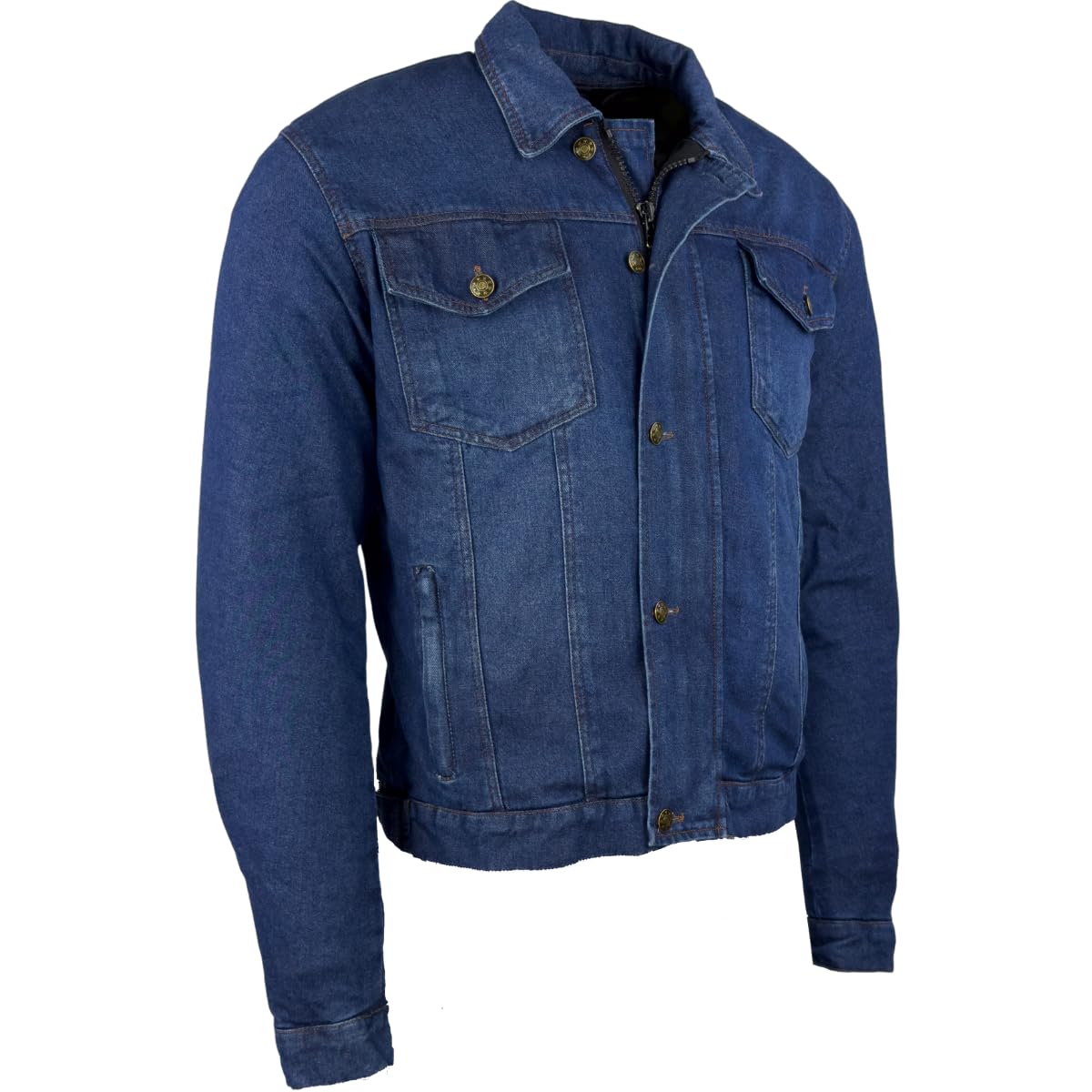 ROLEFF RACEWEAR Jeans Motorradjacke mit Aramid CE Protektoren Regenmembrane entnehmbar Sommer Denim Jacke ROLEFF RACEWEAR Jeans Motorradjacke mit Aramid CE Protektoren Regenmembrane entnehmbar Sommer Denim Jacke von Roleff Racewear