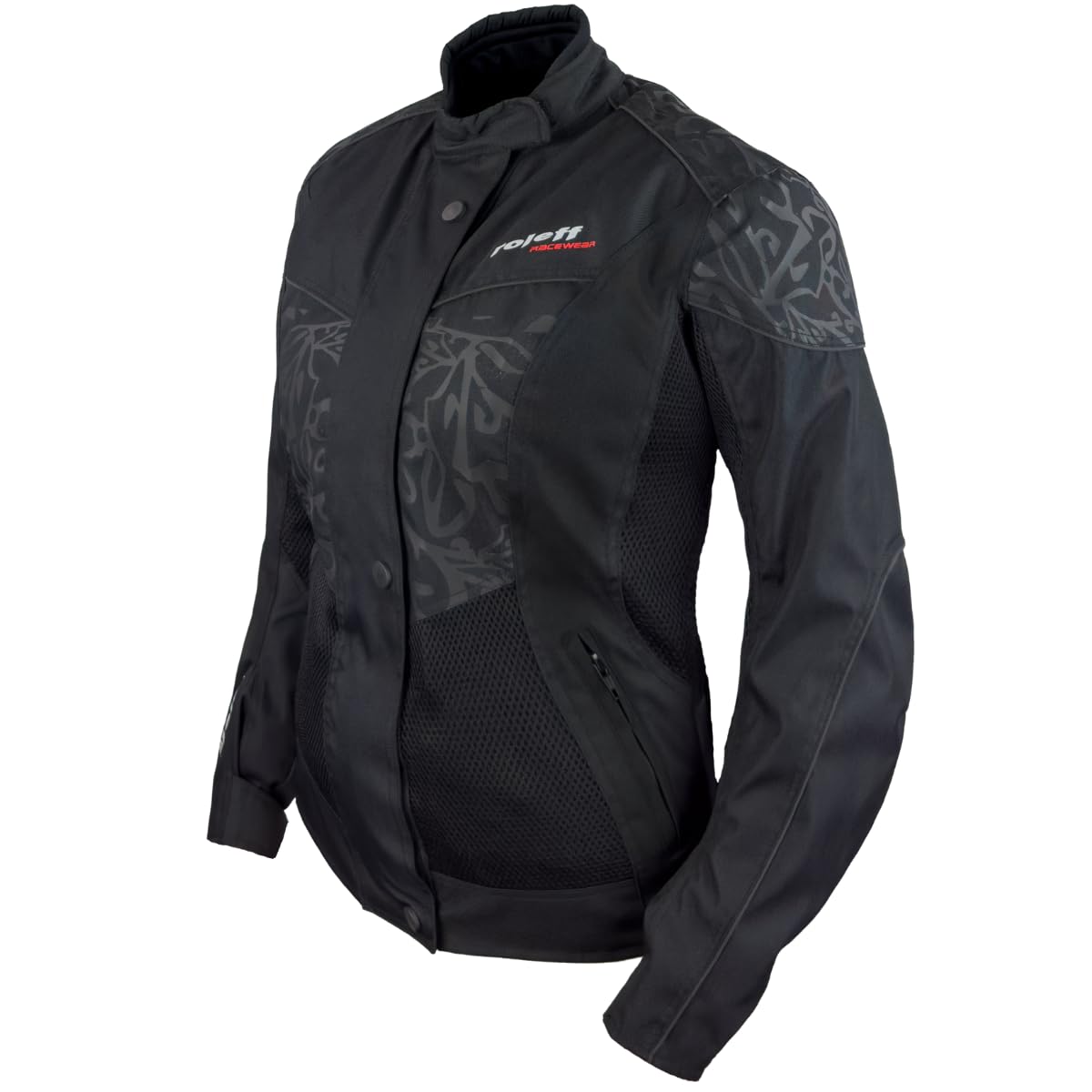 Roleff Racewear Mesh Motorradjacke Lady Messina, Schwarz, Größe L Roleff Racewear Mesh Motorradjacke Lady Messina, Schwarz, Größe L von Roleff Racewear