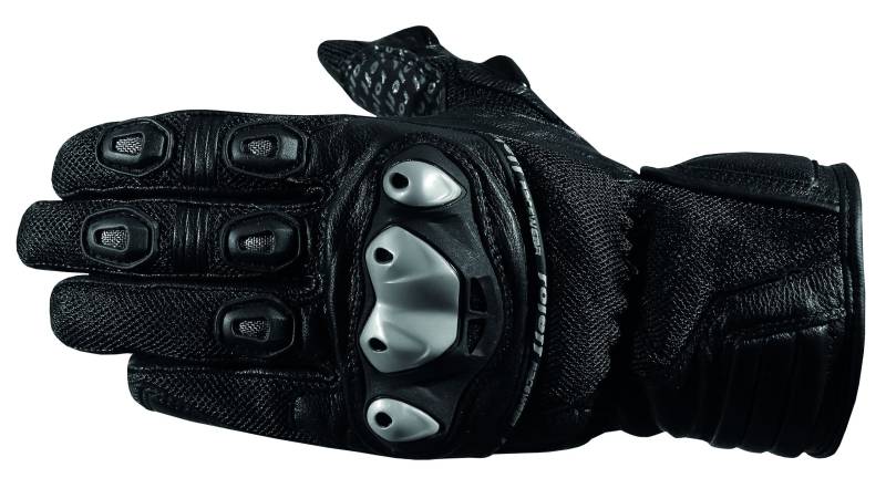 Roleff Racewear Leder/Textil Handschuh RO 92, Schwarz, Größe XXL von Roleff