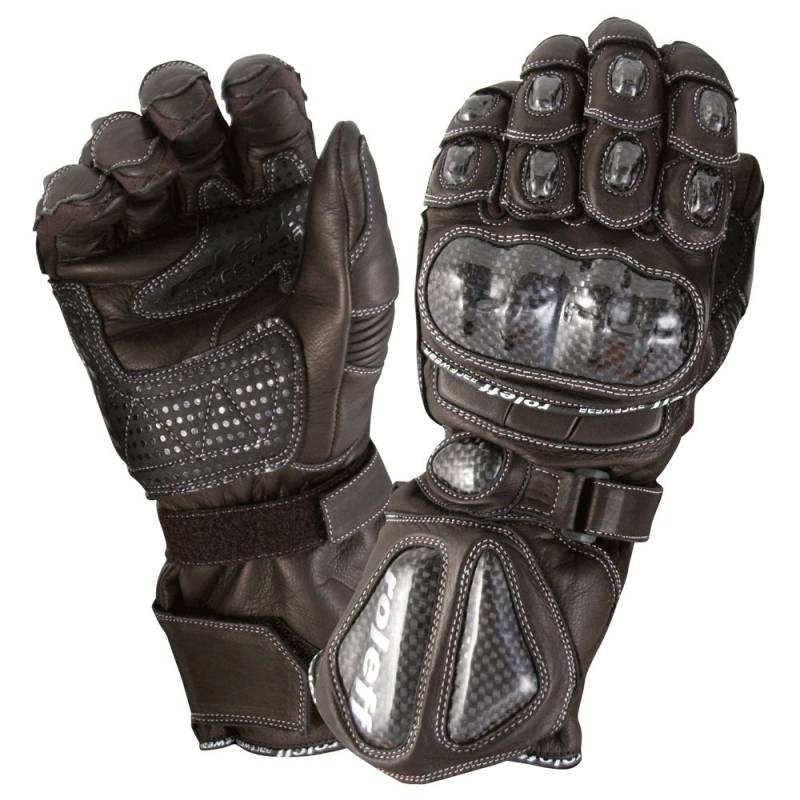 Roleff Racewear Lederhandschuhe, Schwarz, XXXL von Roleff