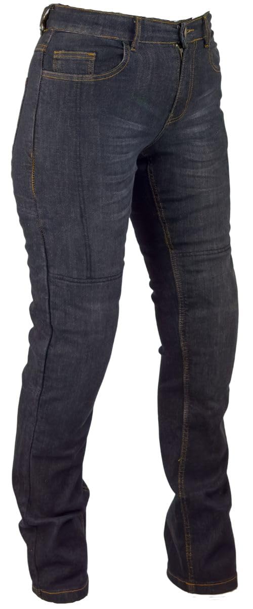 Roleff Racewear Motorradhose Jeans für Damen, Schwarz, Größe 33 Roleff Racewear Motorradhose Jeans für Damen, Schwarz, Größe 33 von Roleff