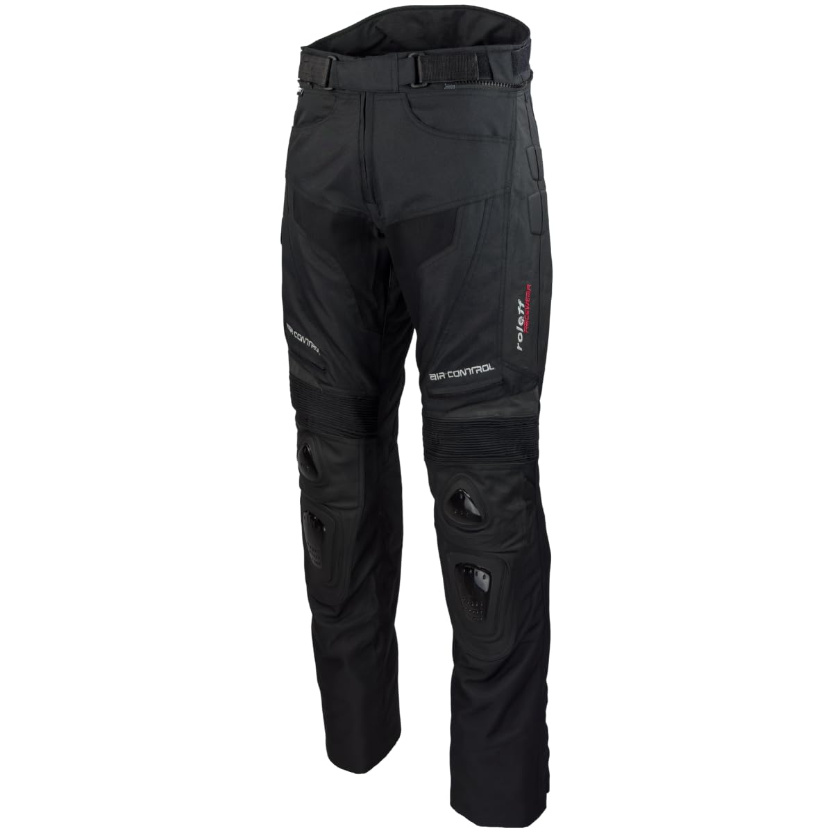 Roleff Racewear Motorradhose Textil/Mesh und Leder, Schwarz, Größe XXL Roleff Racewear Motorradhose Textil/Mesh und Leder, Schwarz, Größe XXL von ROLEFF