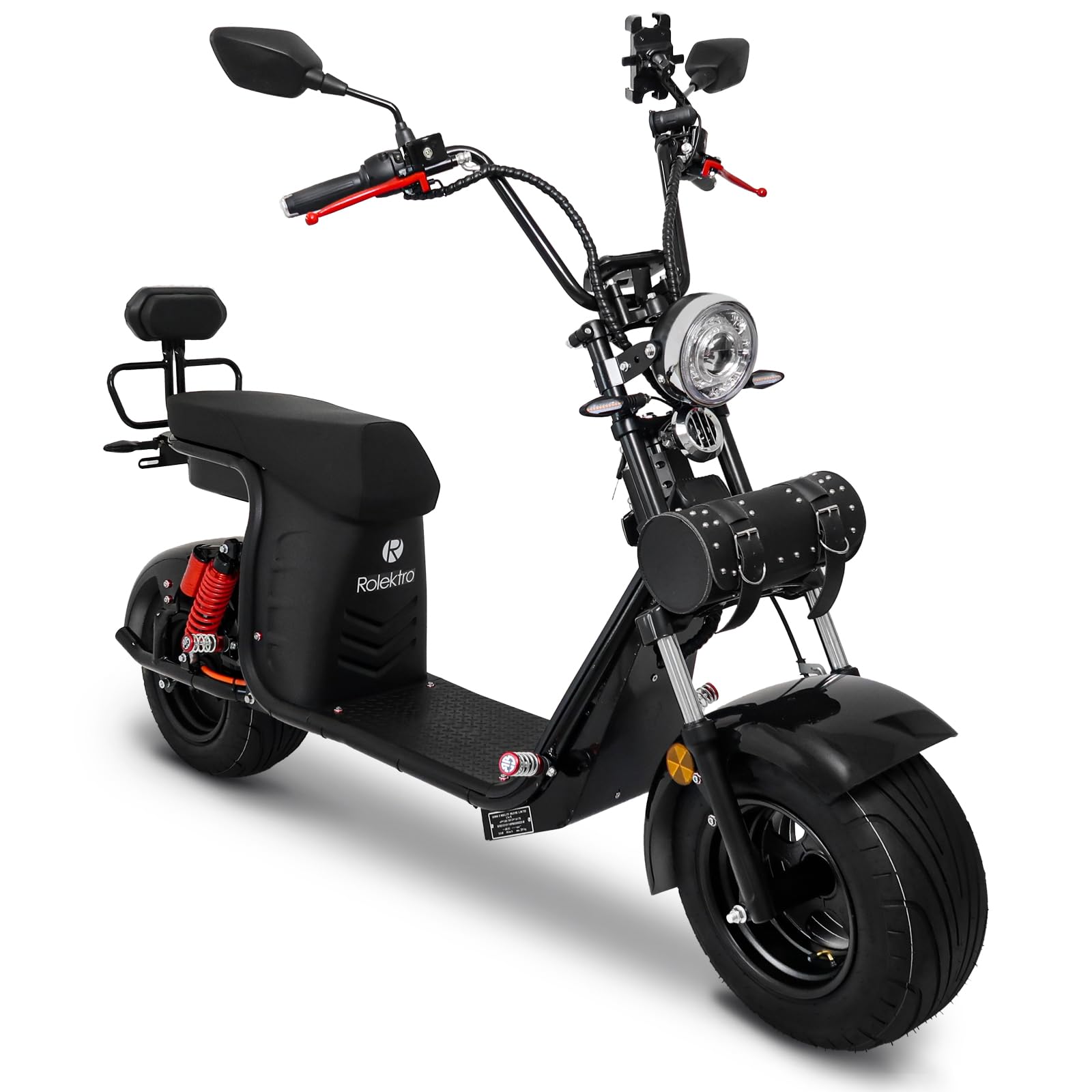 Rolektro E-Chopper 45 km/h Elektromoped - 3000W E-Mofa mit Li-Ion-Akku - 2-Sitzer E-Moped E-Cruiser mit Straßenzulassung Rolektro E-Chopper 45 km/h Elektromoped - 3000W E-Mofa mit Li-Ion-Akku - 2-Sitzer E-Moped E-Cruiser mit Straßenzulassung von Rolektro