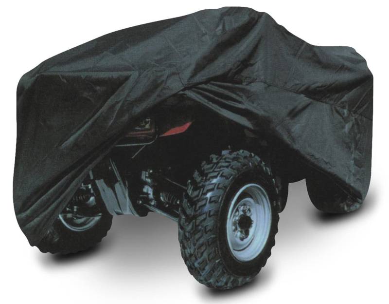 Rolektro Quad ATV Abdeckplane L 220x125x85cm - Fahrzeug Outdoor Abdeckung Abdeckhaube Schutzhülle Cover Plane Schwarz von Rolektro