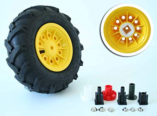 Rolly Toys Rad, 310mm x 95mm für ATV, Schwarz, Metall von ROLLY TOYS