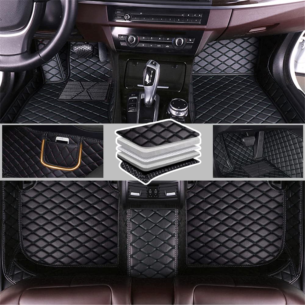 Romanbin Nach Maß Auto Fußmatten Antirutschmatten Kompatibel mit Smart forFour forTwo,PU-Leder Allwetter Auto Fussmatten (Schwarz) Romanbin Nach Maß Auto Fußmatten Antirutschmatten Kompatibel mit Smart forFour forTwo,PU-Leder Allwetter Auto Fussmatten (Schwarz) von Romanbin