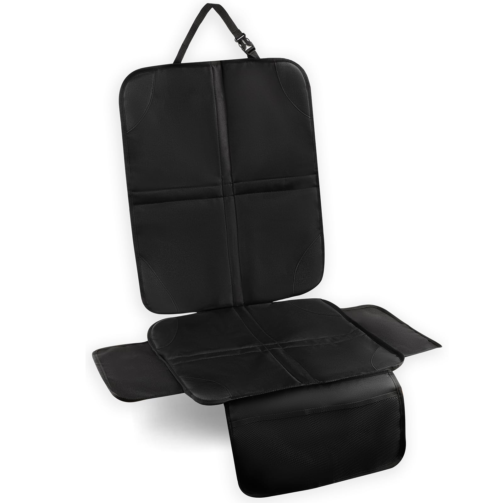 Romon Kindersitzunterlage Auto, 1 Stück Autositzschoner Geeignete Sitzschoner Auto Kindersitz Wasserabweisender Polyester Stoff Sitzschutz Car Seat Cover Kinderautositze Unterlagen Autositze, Schwarz Romon Kindersitzunterlage Auto, 1 Stück Autositzschoner Geeignete Sitzschoner Auto Kindersitz Wasserabweisender Polyester Stoff Sitzschutz Car Seat Cover Kinderautositze Unterlagen Autositze, Schwarz von Romon