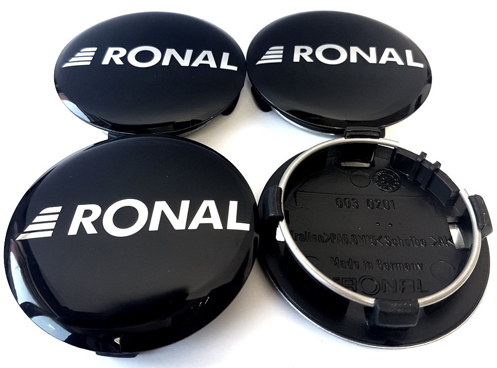 4X Original Ronal 64mm Nabendeckel Nabenkappe Schwarz Hochglanz Center Cap Deckel Felgendeckel 4X Original Ronal 64mm Nabendeckel Nabenkappe Schwarz Hochglanz Center Cap Deckel Felgendeckel von Ronal