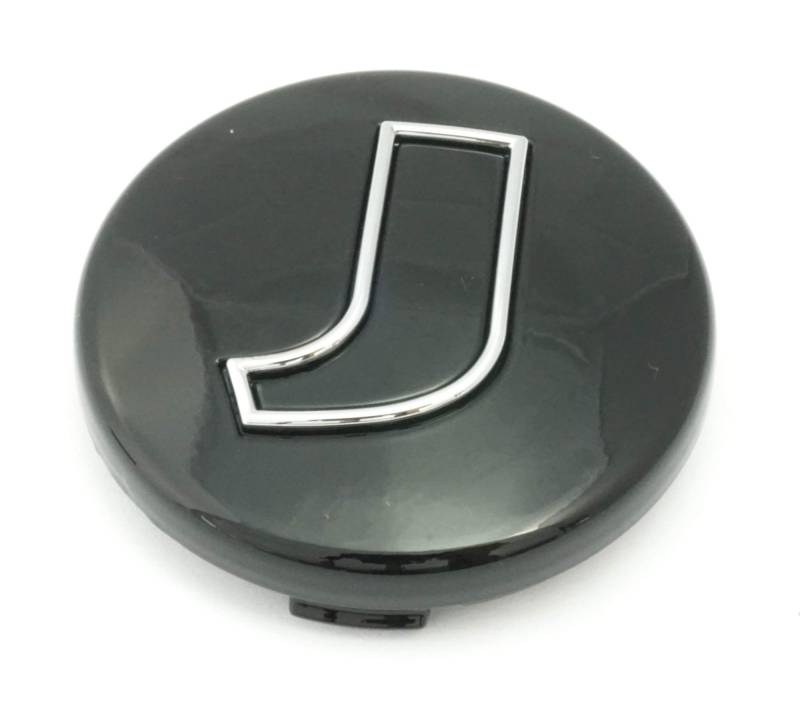 1x Original Rondell Nabendeckel Rod Felgendeckel Kappe Schwarz Glanz 60mm 2570-00 von RONDELL