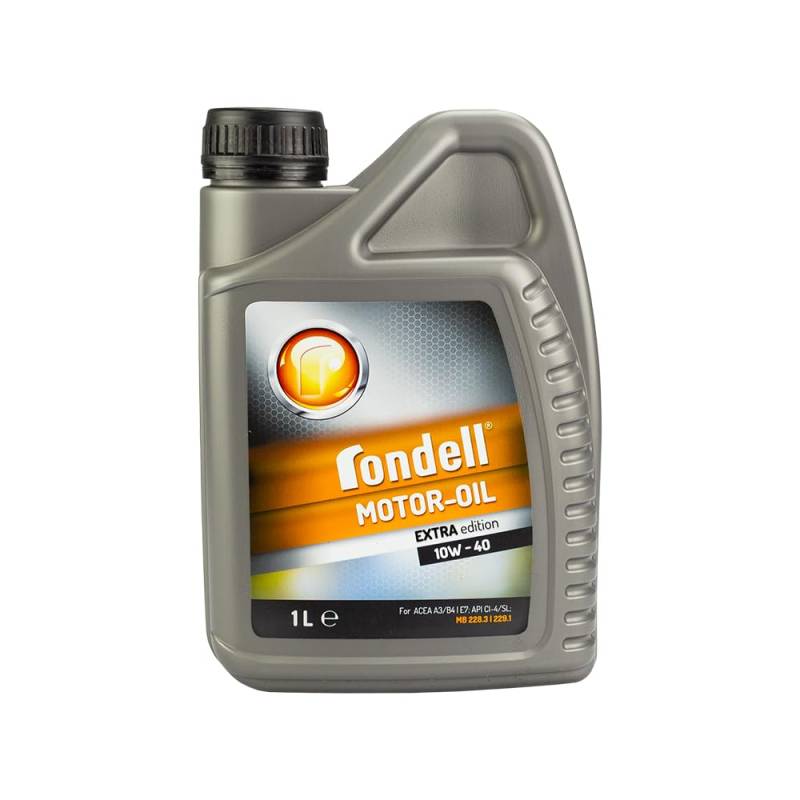 Rondell Motoröl Extra Edition 10W-40 Motorenöl Motor Oil Api Sl/Ci-4 A3/B4 1L von Rondell