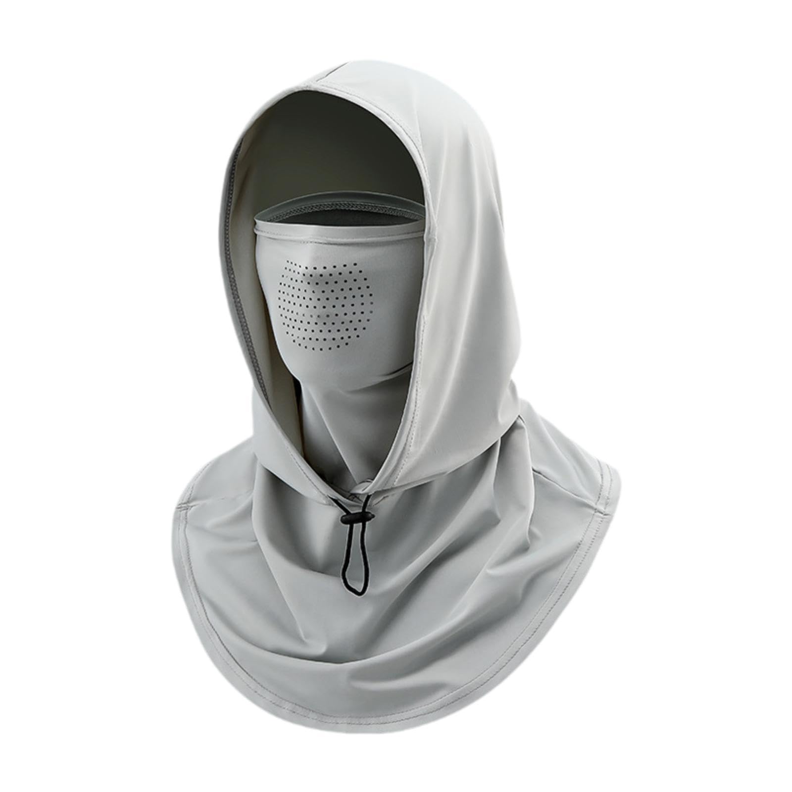 Ronyme , Gesichtsmaske für Herren und Damen, bequem, atmungsaktiv, Sonnenschutz, Kapuze, Eisseide, zum Laufen, Skifahren, Angeln, Motorradfahren, Grau Ronyme , Gesichtsmaske für Herren und Damen, bequem, atmungsaktiv, Sonnenschutz, Kapuze, Eisseide, zum Laufen, Skifahren, Angeln, Motorradfahren, Grau von Ronyme