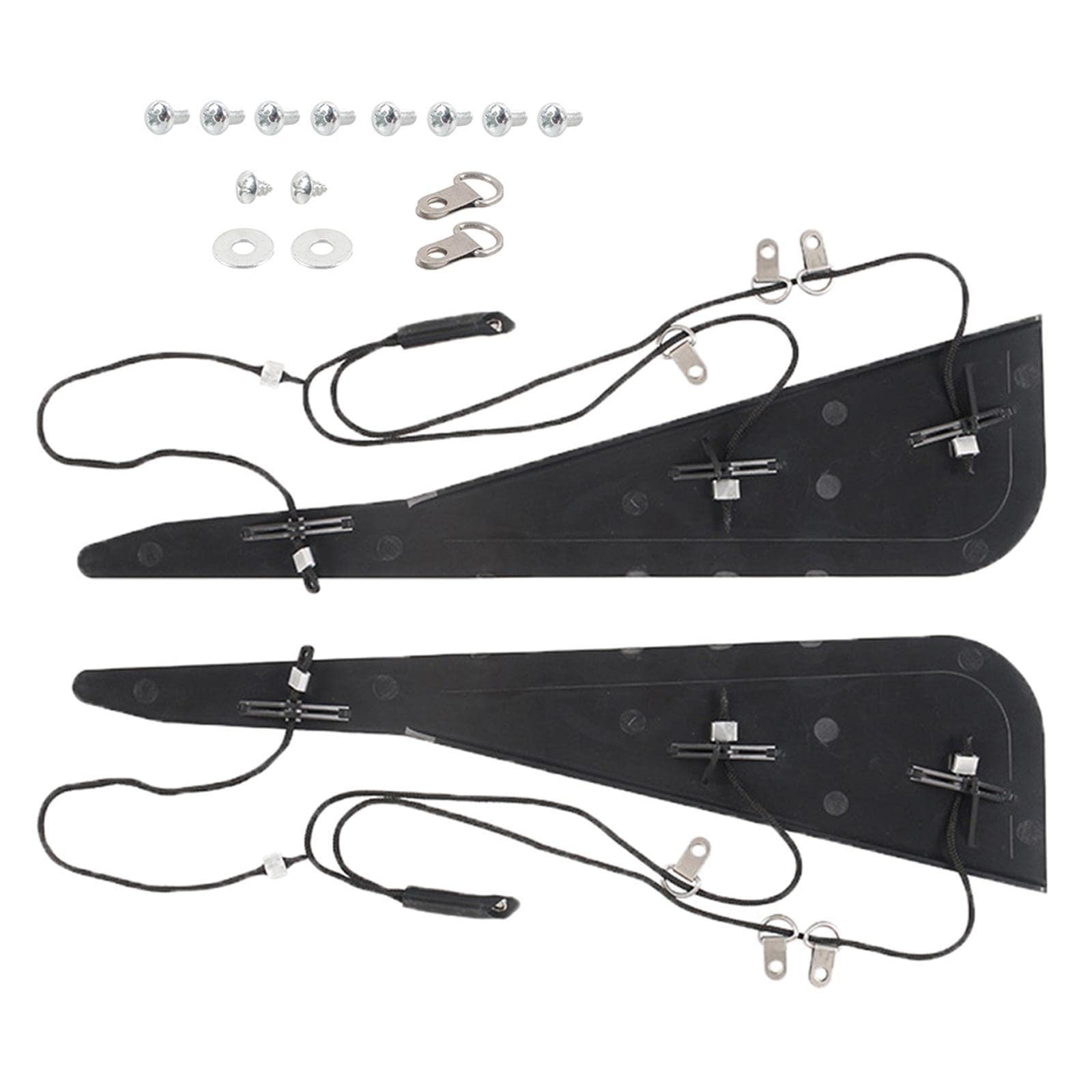 Ronyme 1Paar Schwarz -Säule Reparatursatz 54317135351 für E46 323ci Ronyme 1Paar Schwarz -Säule Reparatursatz 54317135351 für E46 323ci von Ronyme