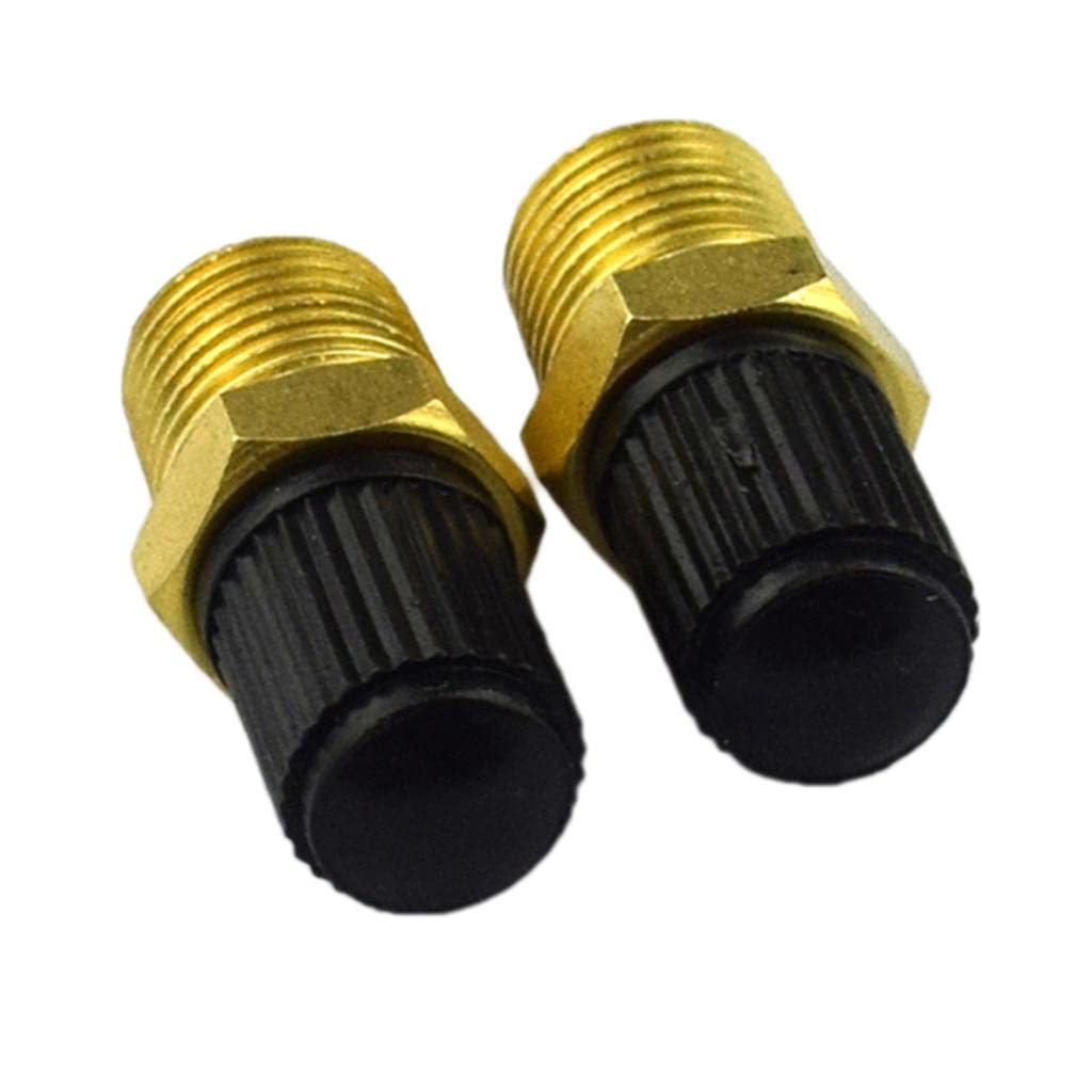 Ronyme 2 Stück 1/8 Zoll Messing Luft Kompressor Tank Füllen Ventil Autoventil mit Ronyme 2 Stück 1/8 Zoll Messing Luft Kompressor Tank Füllen Ventil Autoventil mit von Ronyme