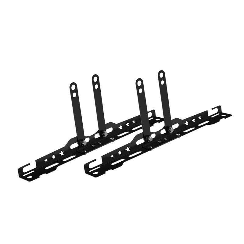 Ronyme 2 Stück Hochleistungs-Radausrichtungswerkzeuge Ausrichtungswerkzeugplatten Eisenzubehör DIY Autowartungsteile für LKW Auto, Rot von Ronyme