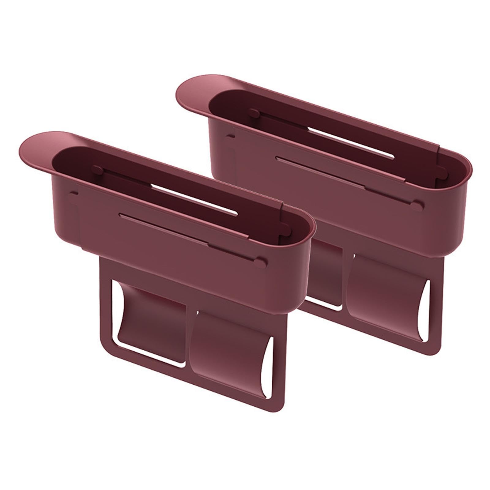 Ronyme 2-teiliger Autositz-Lückenfüller-Organizer, verstellbar, Autozubehör, universell, einfache Installation, Sitzspalt-Aufbewahrungsbox, Rot Ronyme 2-teiliger Autositz-Lückenfüller-Organizer, verstellbar, Autozubehör, universell, einfache Installation, Sitzspalt-Aufbewahrungsbox, Rot von Ronyme