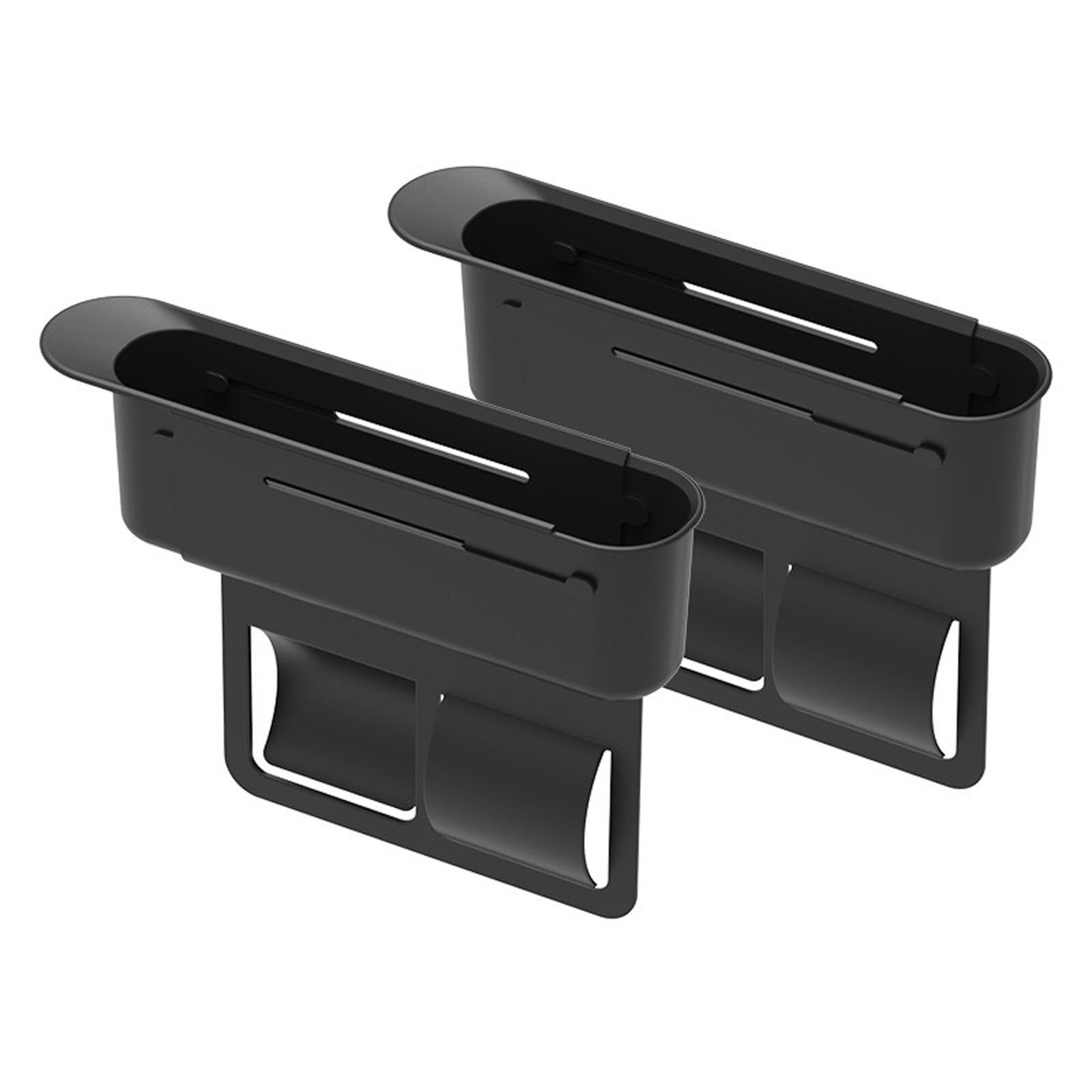 Ronyme 2-teiliger Autositz-Lückenfüller-Organizer, verstellbar, Autozubehör, universell, einfache Installation, Sitzspalt-Aufbewahrungsbox, Schwarz Ronyme 2-teiliger Autositz-Lückenfüller-Organizer, verstellbar, Autozubehör, universell, einfache Installation, Sitzspalt-Aufbewahrungsbox, Schwarz von Ronyme