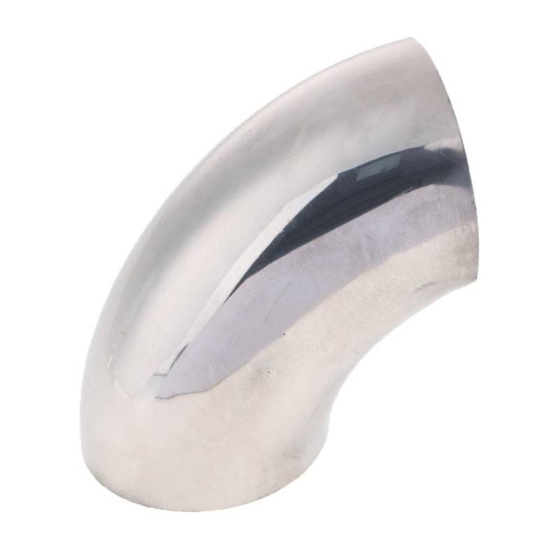 Ronyme Auto/Auto 201 Edelstahl 90 Grad Krümmer Auspuffrohr, 63 mm von Ronyme